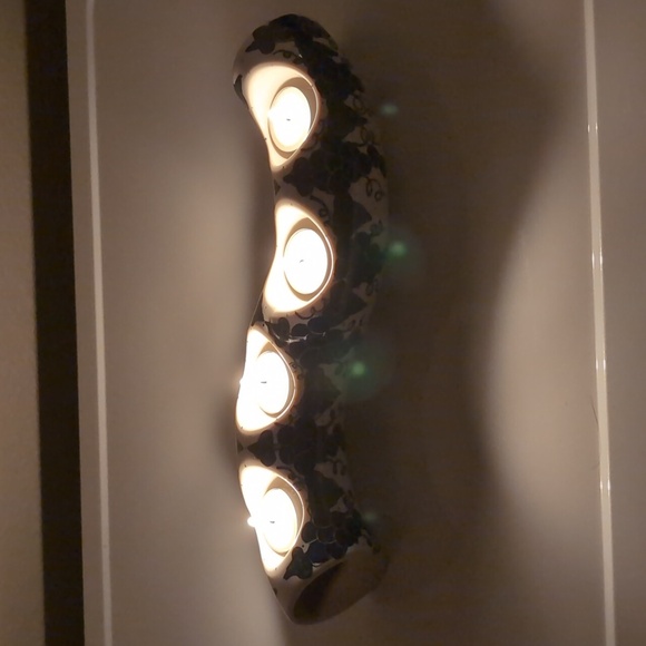 Andy Unikat Polish Pottery Advent Candle Centerpiece - Hand Made Hand Painted - Picture 6 of 15